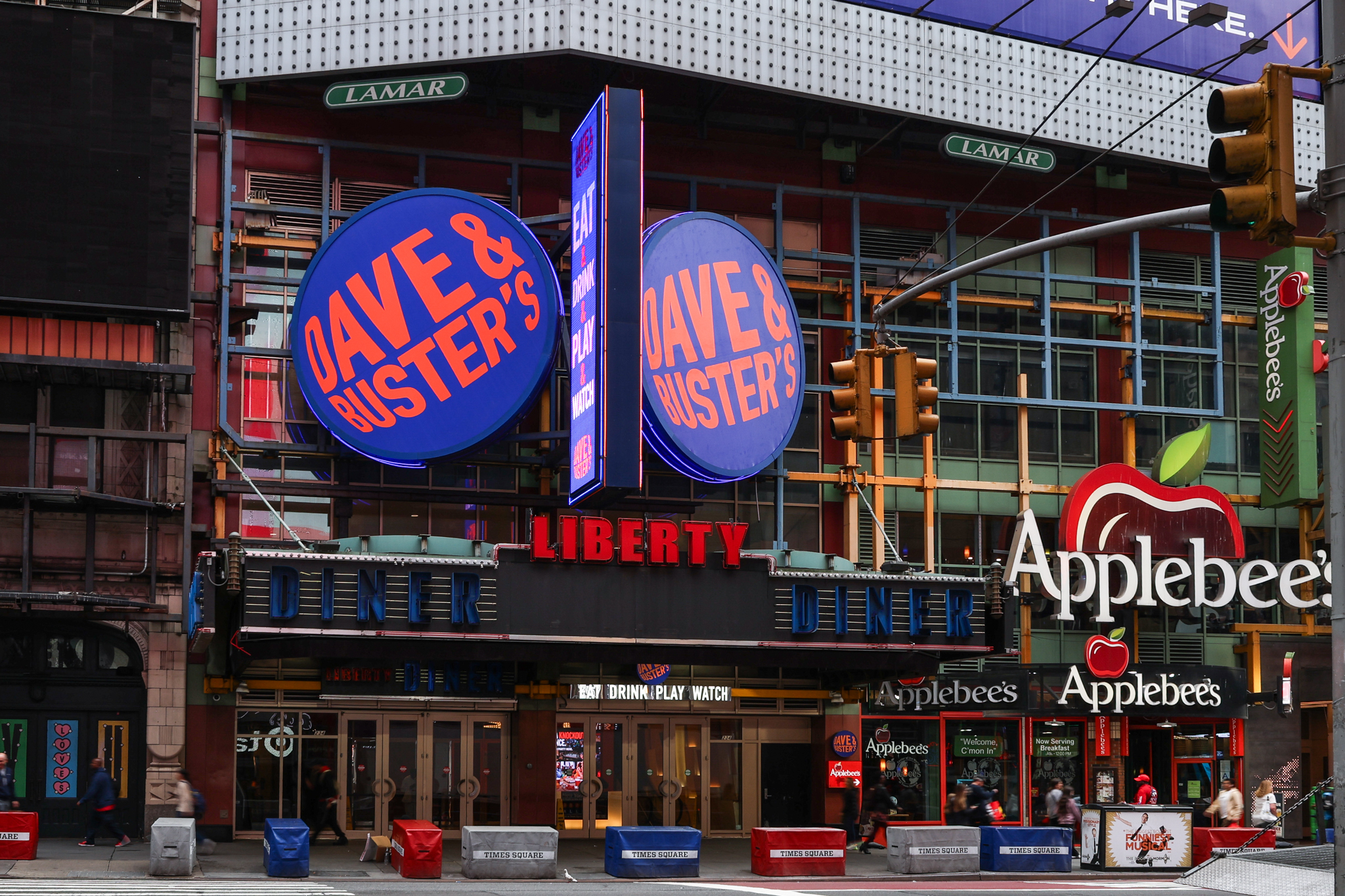 Liberty Diner marquee, circa 2025, Alexis Buatii-Ramos