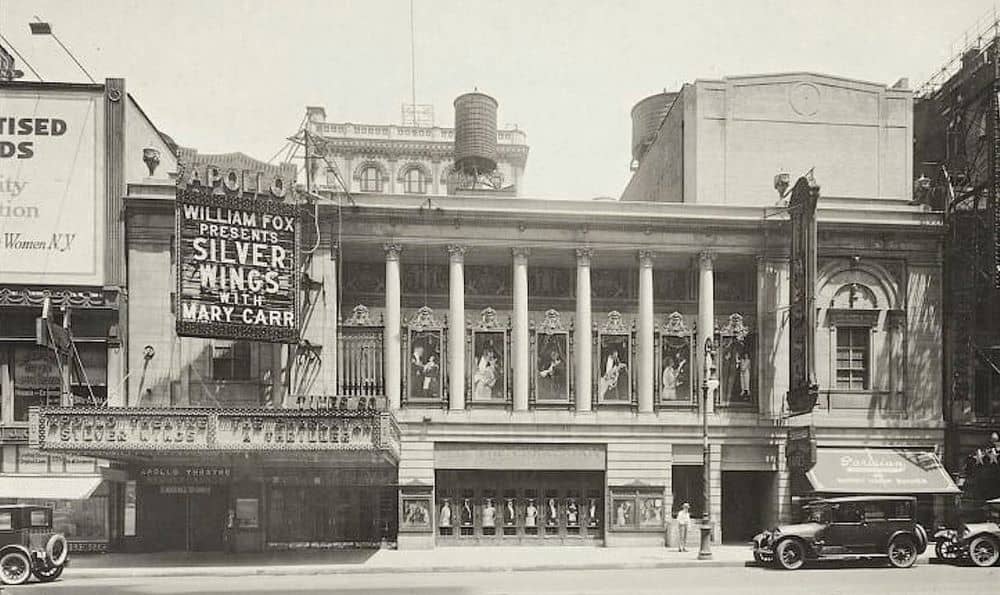Times Square Theatre facade, circa 1922