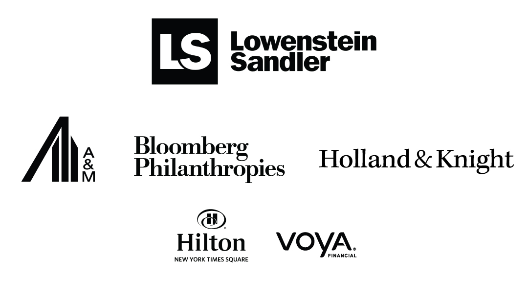 Lowenstein Sandler, Bloomberg Philanthropies, Holland & Knight, Hilton, Voya